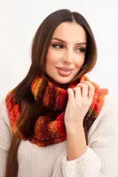 Dámsky zimný šál z vlny KN21 červený