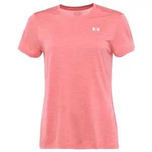Under Armour TECH TWIST Dámské tričko, růžová, velikost