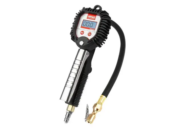 Pistole / kompresor AMIO 04483 - rozbaleno - pomačkaný roh obalu