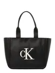 Calvin Klein Shopper  čierna / biela