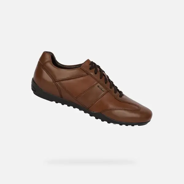 Geox Wells Men's Brown Sneakers - Mens