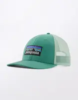 Patagonia P-6 Logo LoPro Trucker Hat Heartleaf Green