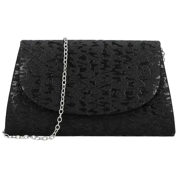 Dámska listová kabelka čierna - Michelle Moon Lenta