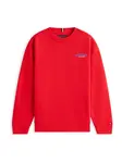 TOMMY HILFIGER Mikina  modrá / červená / biela
