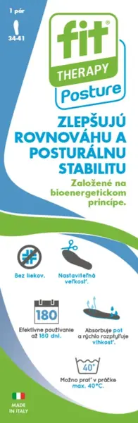 FIT THERAPY Vložky do topánok dámske