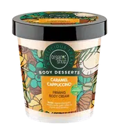 ORGANIC SHOP Karamelové cappuccino Zpevňující tělový krém 450 ml