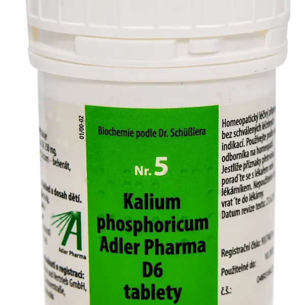 ADLER PHARMA Nr.5 Kalium phosphoricum D6 400 tablet