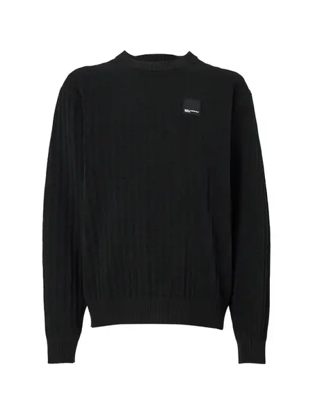 KARL LAGERFELD JEANS Sveter  čierna