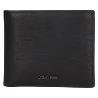 Pánská kožená peněženka Calvin Klein Sejmon - černá