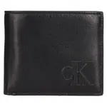 Pánska kožená peňaženka Calvin Klein Svenson - čierna