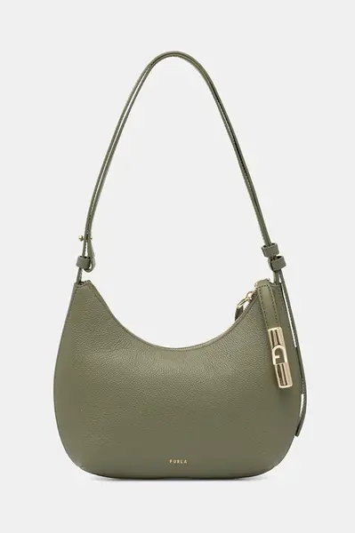 Kožená kabelka Furla Goccia S