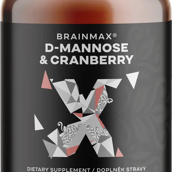 BRAINMAX D-Mannose & Cranberry 90 kapslí