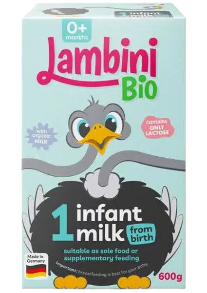LAMBINI BIO počáteční kojenecké mléko 1 600 g