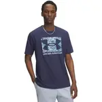 Under Armour ABC CAMO Pánské triko, tmavě modrá, velikost M