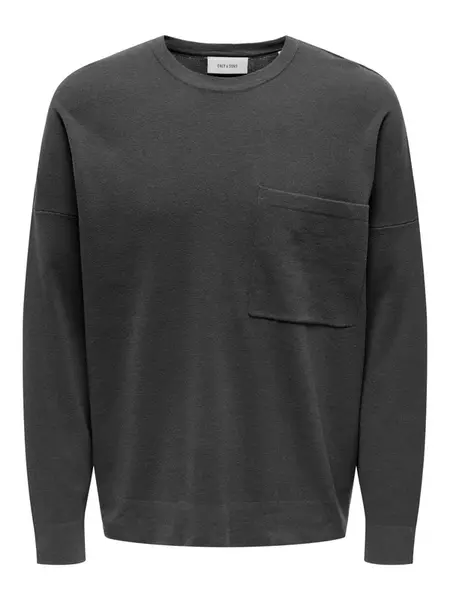 Only & Sons Sveter 'ONSLAMAI'  tmavosivá