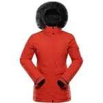 ALPINE PRO WERDA 2 Dámská zimní bunda, červená, velikost