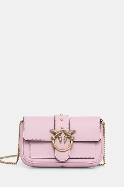 Kožená kabelka Pinko