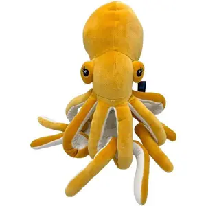 Chobotnice oranžová plyšová hračka 45cm
