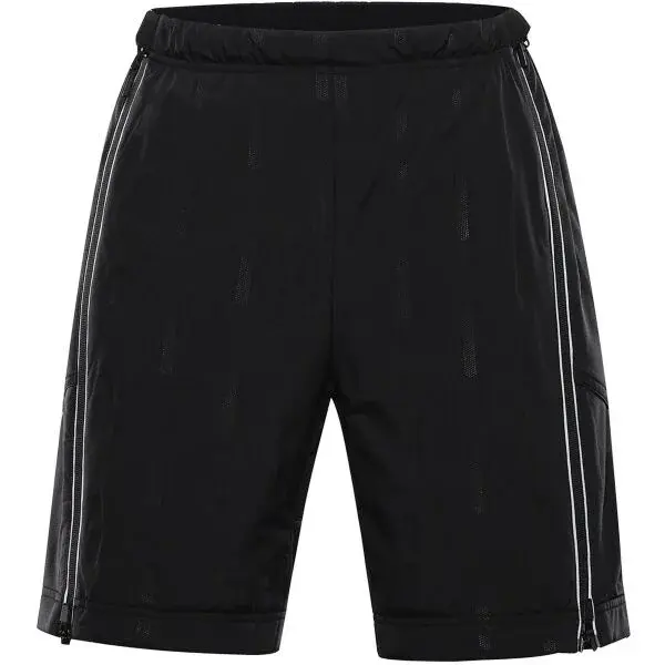 ALPINE PRO WERMA Dámske outdoorové krátke nohavice, čierna, veľkosť