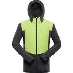 ALPINE PRO ZOLL Pánská sportovní mikina, černá, velikost