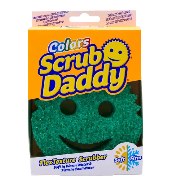 SCRUB DADDY Houbička Colors zelená