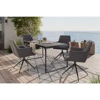 Ambia Garden ZAHRADNÍ ŽIDLE, kov, textil