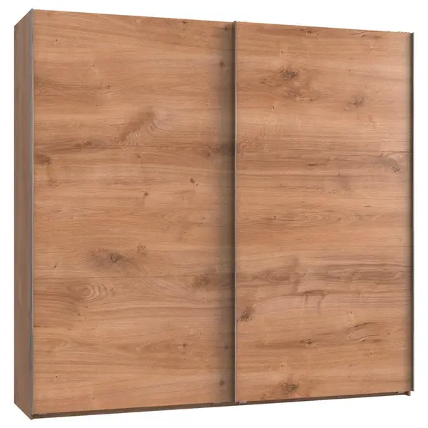 MID.YOU SKŘÍŇ S POSOUVACÍMI DVEŘMI, barvy dubu, 250/236/65 cm