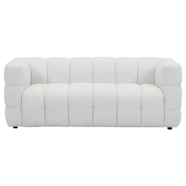 POHOVKA, textil, bílá