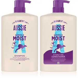 Aussie Miracle Moist sada pro hydrataci a lesk