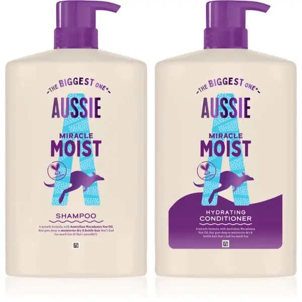Aussie Miracle Moist sada pro hydrataci a lesk