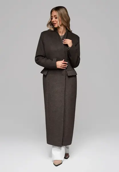 Dámský vlněný kabát LARICA