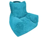 Dětské křeslo Tobi Plus, tyrkysová strukturovaná látka