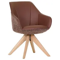 Landscape ŽIDLE S PODRUČKAMI, žinylka, vzhled kůže, červenohnědá