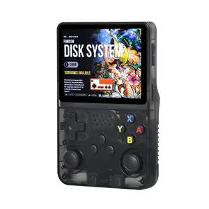 PK01S Přenosná herní konzole s 3,5" IPS displejem, černá