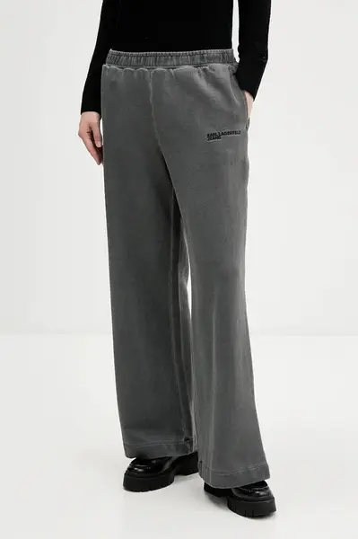 Bavlnené tepláky Karl Lagerfeld Jeans