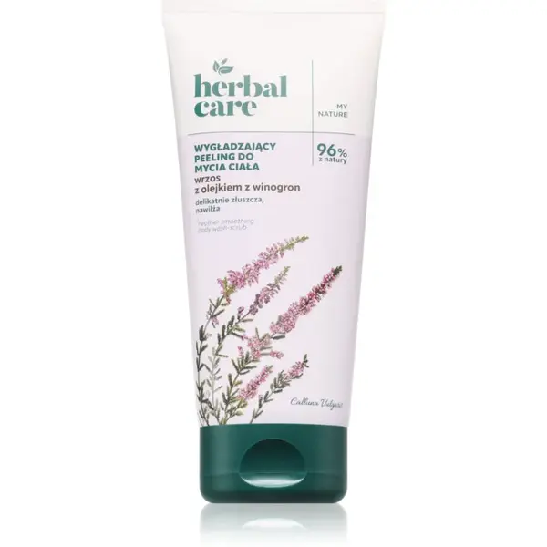 Farmona Herbal Care Heather Smoothing Body Wash-Scrub zjemňujúci sprchový gél pre všetky typy pokožky 200 ml