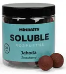 Mikbaits rozpustné boilie soluble jahoda 250 ml - 24 mm
