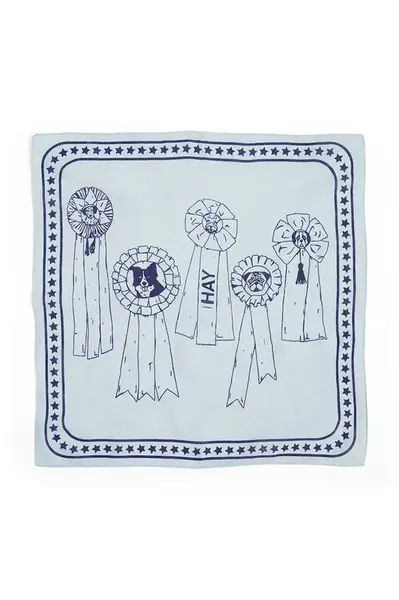 Bavlnený šál pre psa HAY 55 x 55 cm