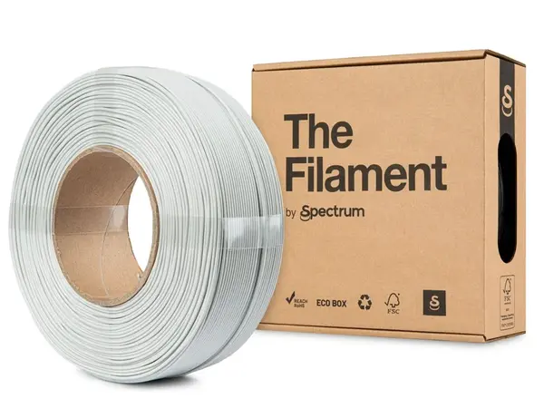 "The Filament" by Spectrum TF-24183, ReFill, HT-PLA, 1.75mm, LIGHT GREY, 1kg
