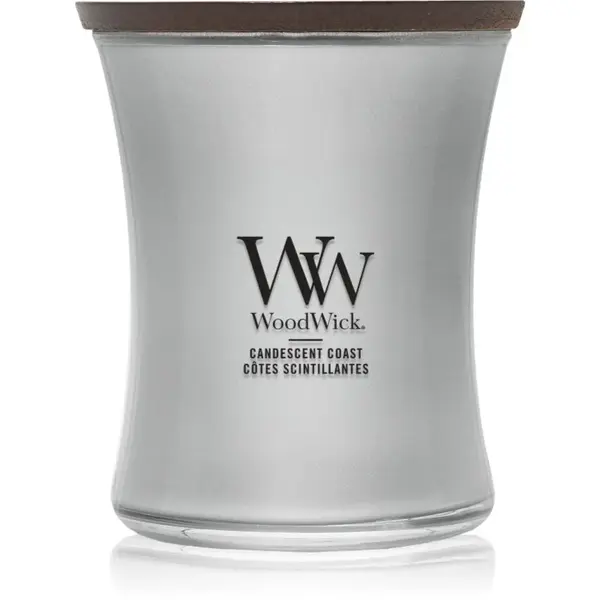Woodwick Precious Metals Candescent Coast vonná svíčka 275 g