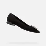 Čierne balerínky Geox Charyssa