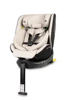Autosedačka Lumi i-Size 40-150 cm, Isofix, 360 °, rastová, od 0m + do 12 rokov - béžová