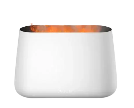 STADLER FORM Ben white 3v1 zvlhčovač a difuzér s efektom horiaceho krbu