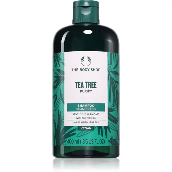 The Body Shop Tea Tree Shampoo čistiaci šampón na mastné vlasy 200 ml