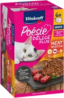 VITAKRAFT Poézia Délice Plus kuracie+hovädzie 6 x 85 g