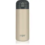 Zopa Thermo Bottle termoska s brčkem Cookie Beige 400 ml