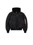 ALPHA INDUSTRIES Prechodná bunda 'MA-1 TT'  červená / čierna / biela