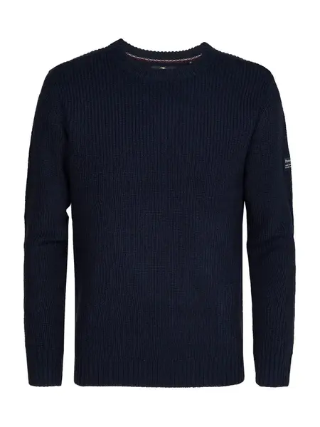 Petrol Industries Sveter  námornícka modrá