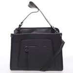 Pevná dámská kabelka Karmen, černá