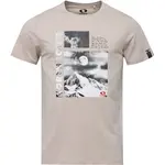 LOAP BOMTEN Pánské tričko, šedá, velikost